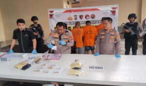 Polres Parigi Moutong Bekuk 4 Pelaku Narkoba, 1 Orang Jadi Buron